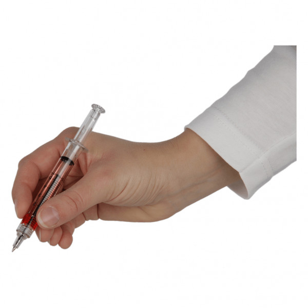 Długopis w kształcie strzykawki 