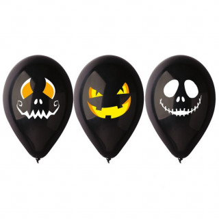 Balony premium „Halloween faces” (3 szt.)