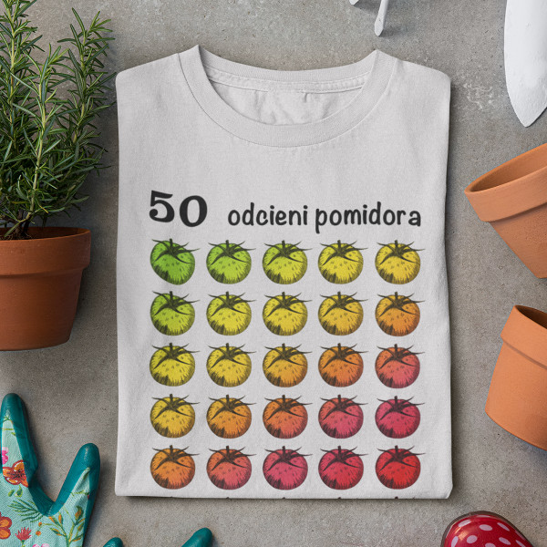 Koszulka damska "50 odcieni pomidora" 