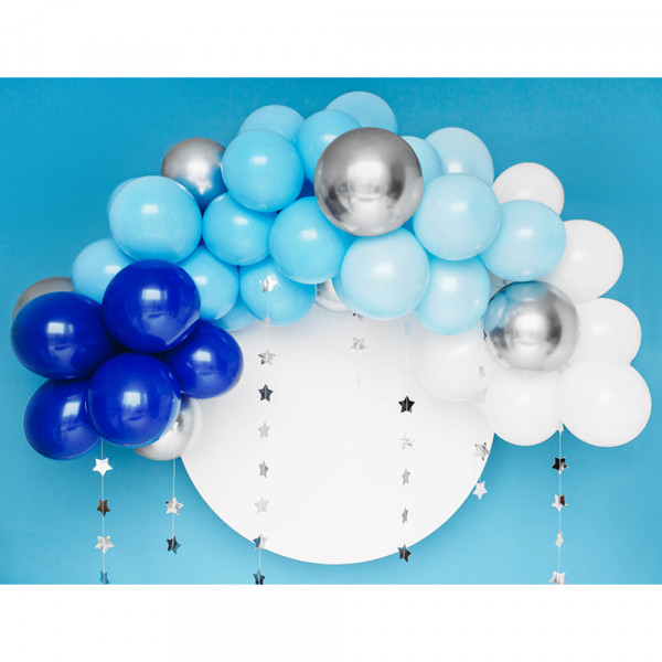 Girlanda z balonów „Blue” (60 szt., 200 cm)