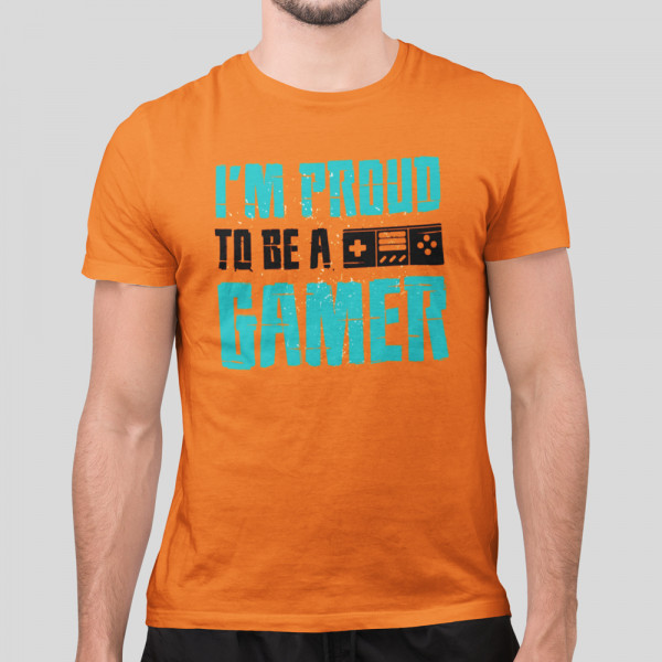 Koszulka "I'm proud to be a gamer"