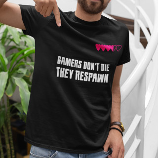Koszulka "Gamers don't die"