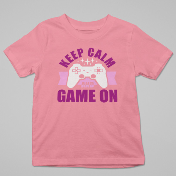 Koszulka "Keep calm and game on"