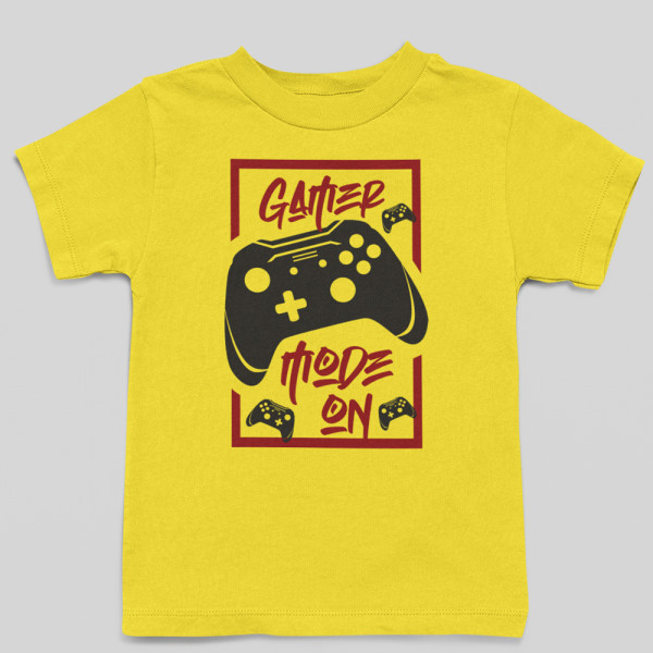 Dziecięca koszulka "Gamer mode on"