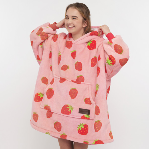 BARAMOOR Bluza - koc dla dziecka "Strawberry"