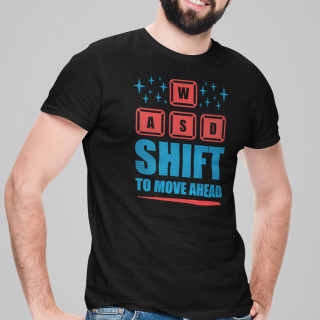 Koszulka "Shift to move ahead"
