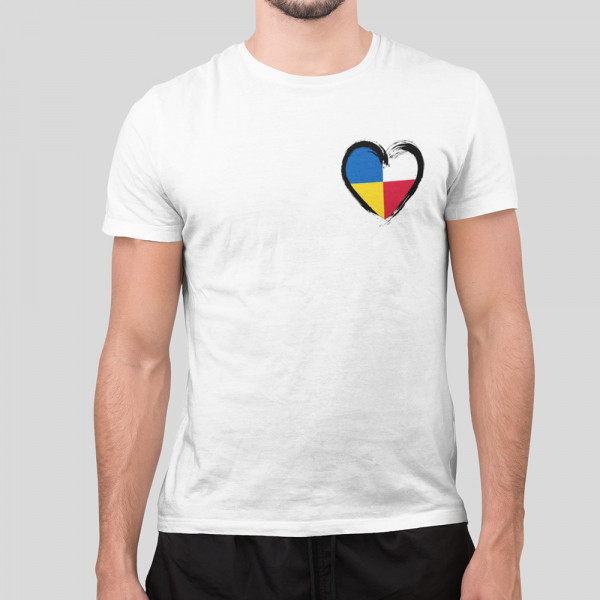 Koszulka "Dwa kraje - jedno serce"