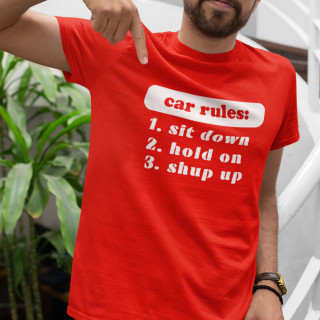 Koszulka "Car rules"