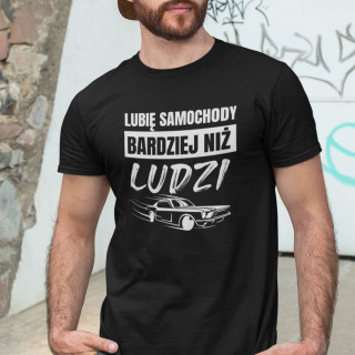 Koszulka "Lubię samochody"