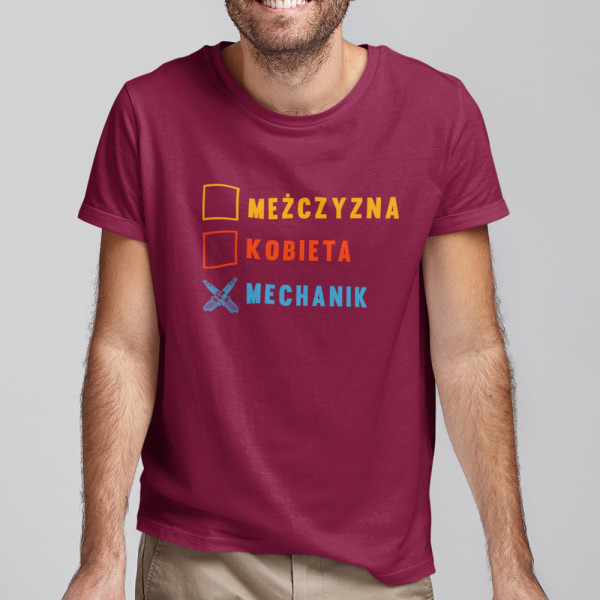 Koszulka "Prawdziwy Mechanik"