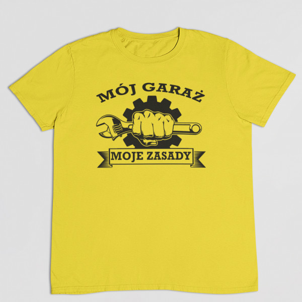 Koszulka "Zasady mojego garażu" 