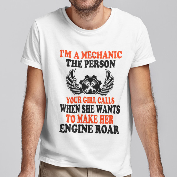 Koszulka "I'm a mechanic"