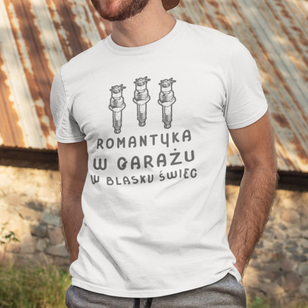 Koszulka "Romantyka w garażu"