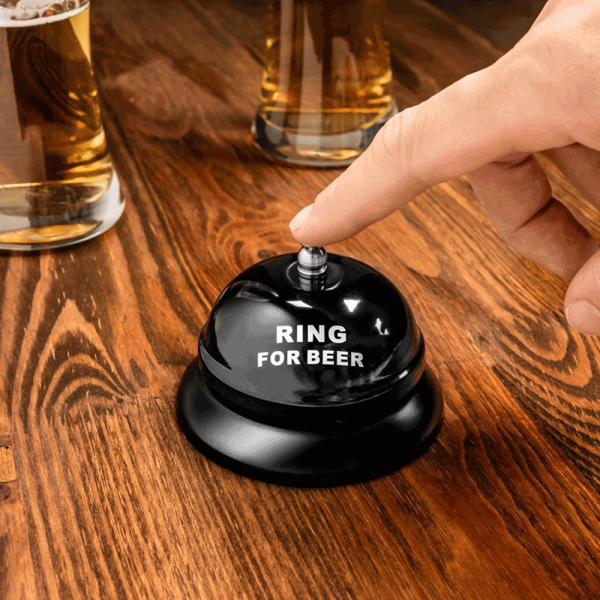 Dzwonek hotelowy „Ring for beer”