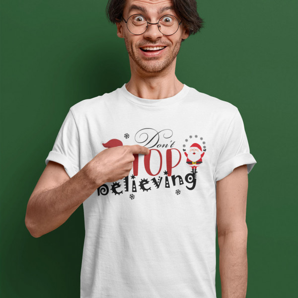 Koszulka "Don't stop believing"