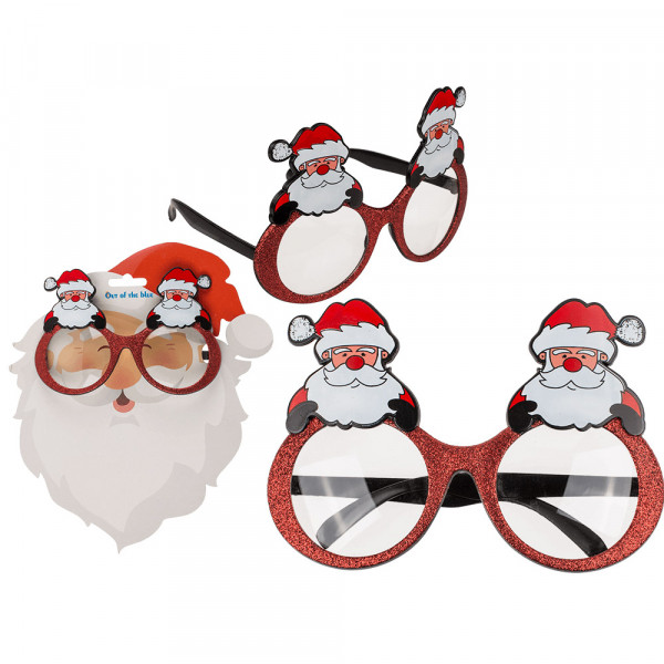 Imprezowe okulary „Mikołaj"