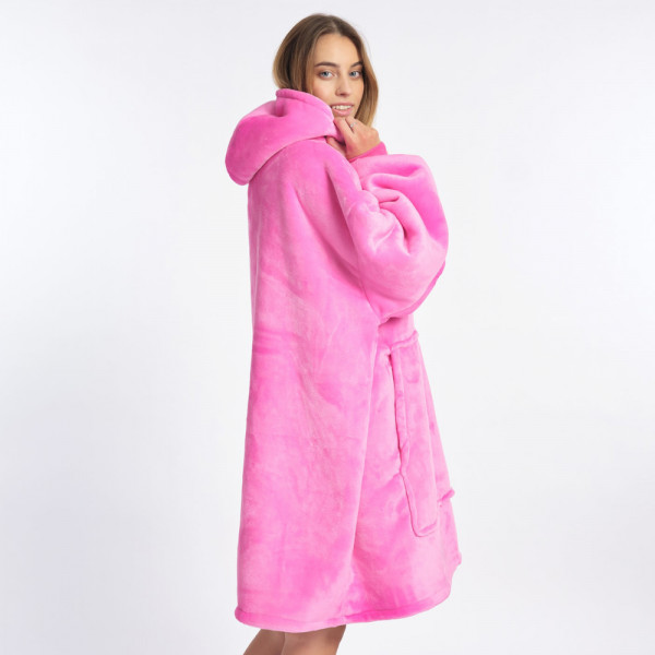 BARAMOOR Bluza - koc "Hot pink"