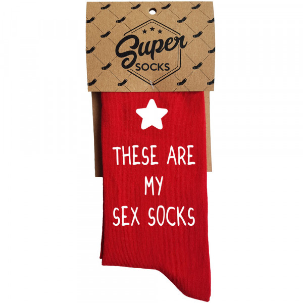 Skarpety "These are my sex socks"