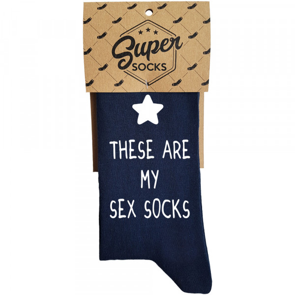 Skarpety "These are my sex socks"