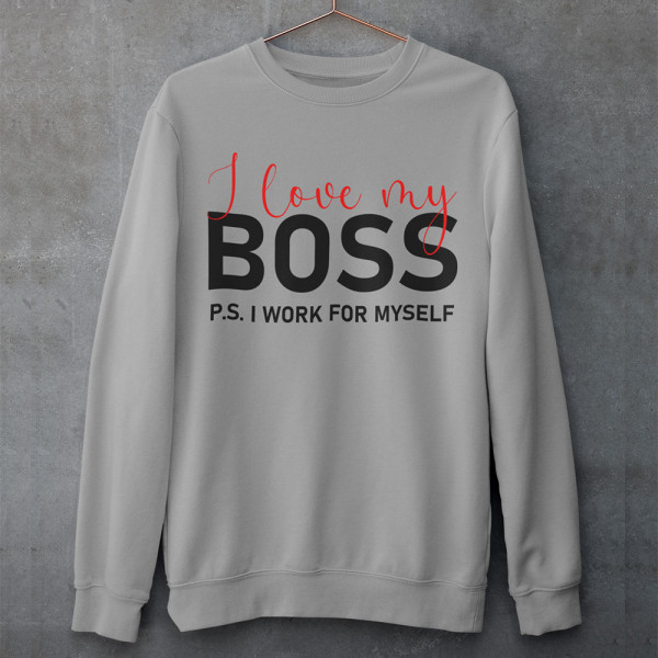 Bluza "I love my Boss"