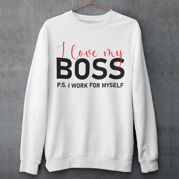 Bluza "I love my Boss"