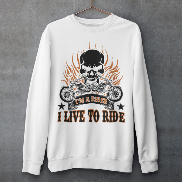 Bluza "I'm a rider" (bez kaptura)
