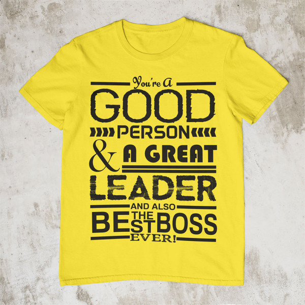 Koszulka "A Great Leader"