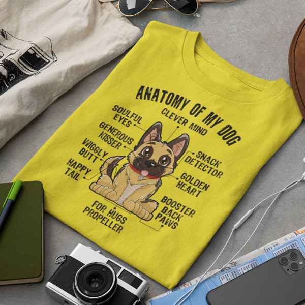 Koszulka  "Anatomy of my dog"