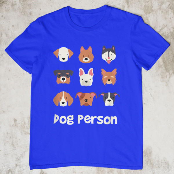 Koszulka  "Dog person"
