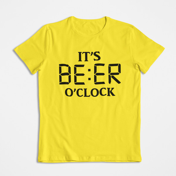 Koszulka "It's beer o'clock"