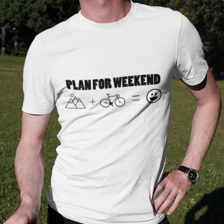 Koszulka "Plan for weekend"