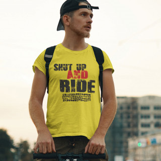 Koszulka "Shut up and ride"