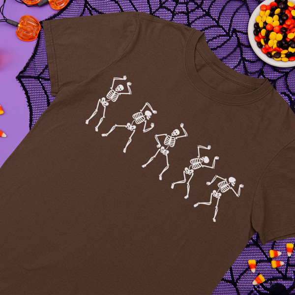 Koszulka "Tańczący szkielet"