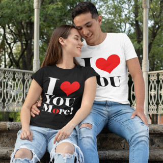 Komplet koszulek "Couple love"