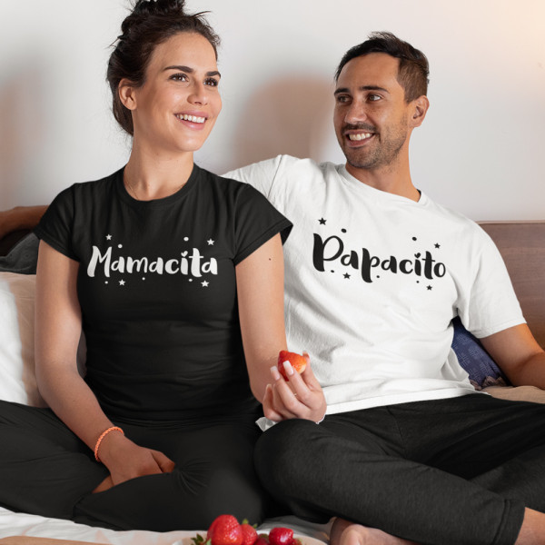 "Komplet koszulek  "Mamacita and Papacito"