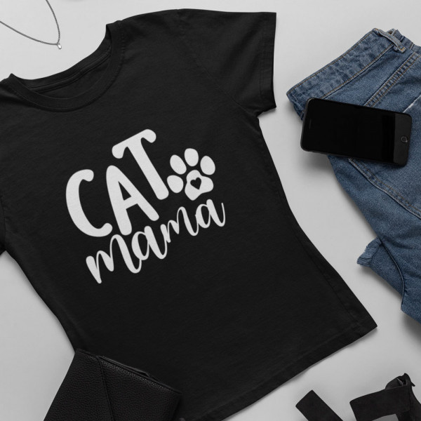 Koszulka damska "Cat mama"