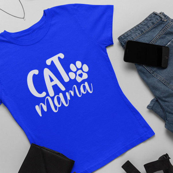 Koszulka damska "Cat mama"