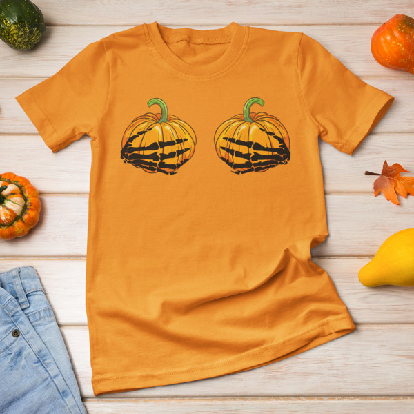 Koszulka damska "Pumpkin hands"