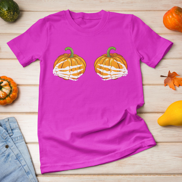 Koszulka damska "Pumpkin hands"
