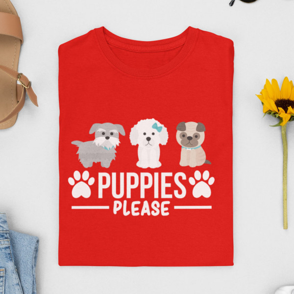 Koszulka damska "Puppies"