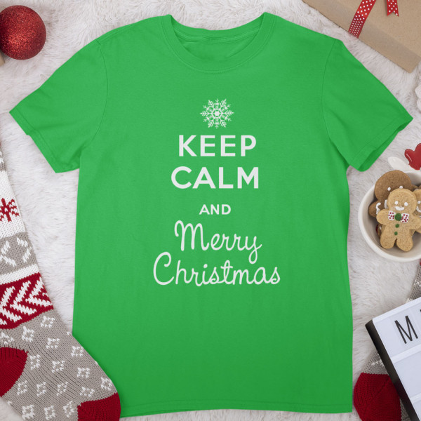 Koszulka „Keep calm Merry Christmas”