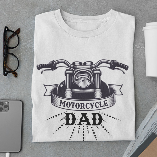 Koszulka "Motorcycle dad"
