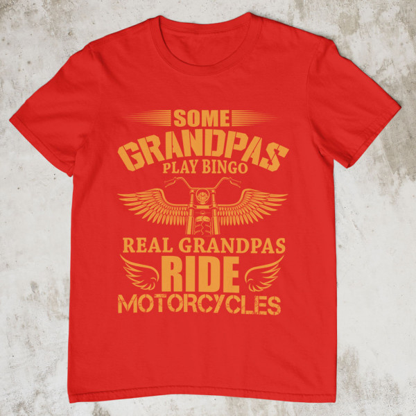 Koszulka "Real Grandpas ride motorcycles"