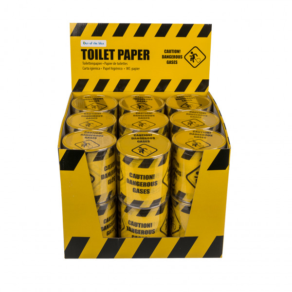 Papier toaletowy "Dangerous gases"