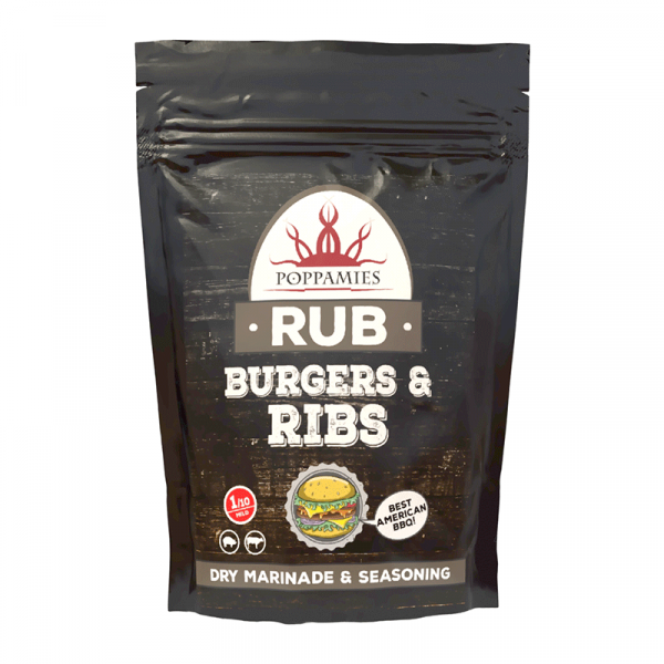 Mieszanka przypraw "Burgers & Ribs RUB", 200g.