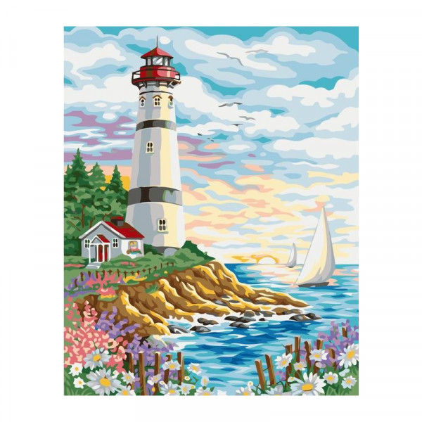 Malowanie po numerach "Lighthouse" (40x50cm)