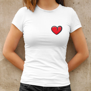 Koszulka damska "Small heart"