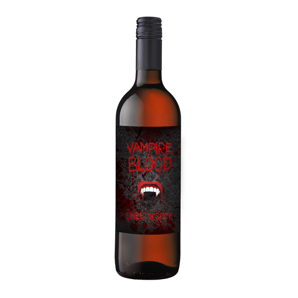 Etykieta na butelkę „Vampire Blood” (10 szt.)