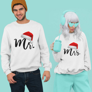 Komplet bluz „Christmas couple” (bez kaptura)
