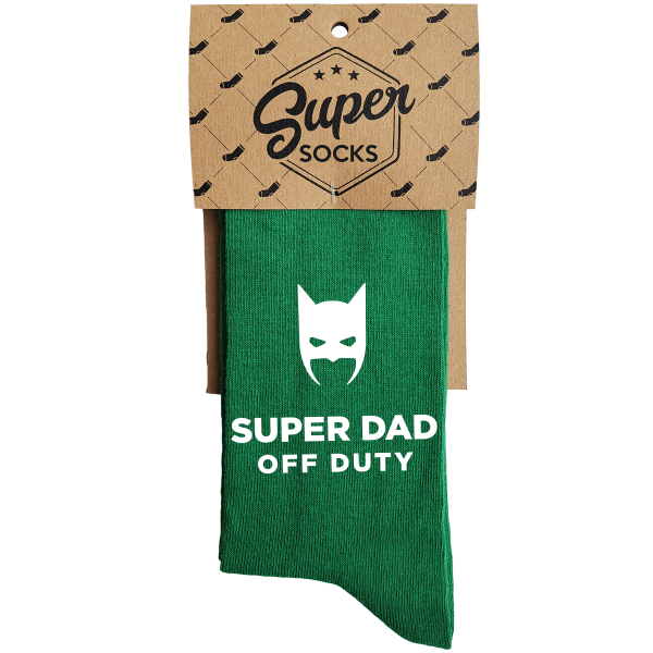 Skarpety „Super dad off duty”